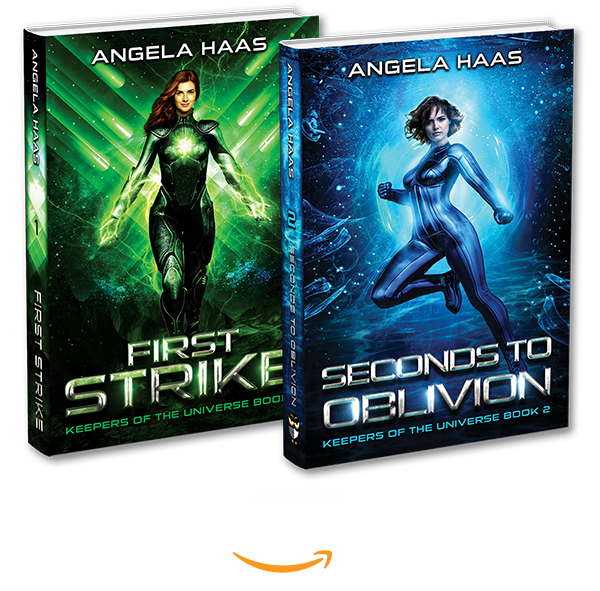 angela haas author keepers of the universe two books white 02 aug24